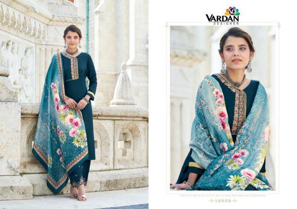 Vardan Sarshiya 1 Smooth Designing Kurti Bottom And Dupatta Catalog